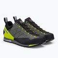 Buty podejściowe męskie Dolomite Crodarossa Low GTX silver green/lime green 4