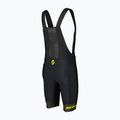 Spodenki rowerowe męskie SCOTT RC Pro +++ Bibshorts black/sulphur yellow 2