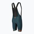 Spodenki rowerowe męskie SCOTT RC Pro +++ Bibshorts aruba green/braze orange 2