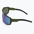 Okulary przeciwsłoneczne SCOTT Shield kaki green/green chrome 4