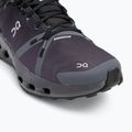 Buty do biegania damskie On Cloudsurfer Trail Waterproof black/eclipse 7