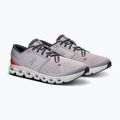 Buty do biegania męskie On Cloud X 4 silver/flame 9