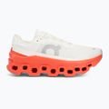 Buty do biegania damskie On Cloudmonster white/flame 2
