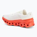 Buty do biegania damskie On Cloudmonster white/flame 3