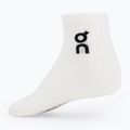 Skarpety On Running Logo Sock Mid 3 pary white 2