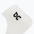 Skarpety On Running Logo Sock Mid 3 pary white 4