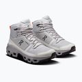 Buty turystyczne damskie On Cloudrock Mid Waterproof glacier/alloy 2