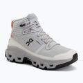 Buty turystyczne damskie On Cloudrock Mid Waterproof glacier/alloy
