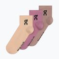 Skarpety On Logo Sock Mid 3 pack sherbet/rhodonite