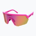 Okulary przeciwsłoneczne SCOTT Sport Shield acid pink/pink chrome