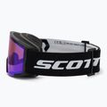 Gogle narciarskie SCOTT Shield mineral black/white/amp iluminator blue chrome 4