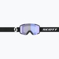 Gogle narciarskie SCOTT Shield mineral black/white/amp iluminator blue chrome 2