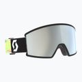 Gogle narciarskie SCOTT Ambit black/neon yellow/amp white chrome