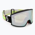 Gogle narciarskie SCOTT Ambit Compact black/neon yellow/amp white chrome