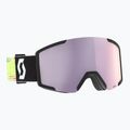 Gogle narciarskie SCOTT Shield black/neon yellow/amp lavender chrome