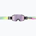 Gogle narciarskie SCOTT Shield black/neon yellow/amp lavender chrome 2