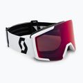 Gogle narciarskie SCOTT Shield mineral white/black/amp red chrome