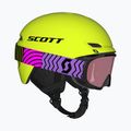Kask narciarski dziecięcy SCOTT Keeper 2 + gogle Witty neon yellow 10