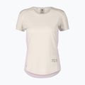 Koszulka do biegania damska SCOTT Endurance Tech cotton white/bliss pink