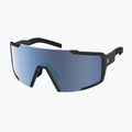 Okulary przeciwsłoneczne SCOTT Shield Compact black/amp beryl blue chrome