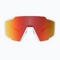 Okulary przeciwsłoneczne SCOTT Shield Compact white matt/amp red chrome 2