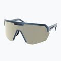 Okulary przeciwsłoneczne SCOTT Sport Shield metallic blue/amp white chrome