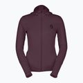 Bluza polarowa damska SCOTT Defined Light Hoody cocoa red