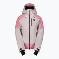Kurtka narciarska damska SCOTT Ultimate GTX wax pink/cocoa red