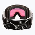 Gogle narciarskie Scott Neo Light Sensitive S2-4 granite black/white/amp ls blue chrome 3