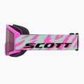 Gogle narciarskie dziecięce SCOTT Shield neon pink/mint green/rose 3