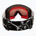 Gogle narciarskie SCOTT React Light Sensitive granite black/white/amp red chrome 4