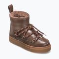Śniegowce damskie INUIKII Full Leather Gloss brown