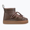 Śniegowce damskie INUIKII Full Leather Gloss brown 2