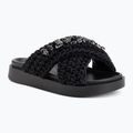 Klapki damskie INUIKII Woven Stones black