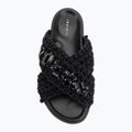 Klapki damskie INUIKII Woven Stones black 5
