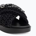Klapki damskie INUIKII Woven Stones black 7
