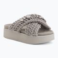 Klapki damskie INUIKII Woven Stones Platform stone grey