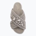 Klapki damskie INUIKII Woven Stones Platform stone grey 5