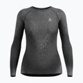Bluza termoaktywna damska Odlo Performance Warm Blackcomb Bl Top Crew Neck black