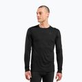 Bluza termoaktywna męska ODLO Merino 200 Bl Top Crew Neck black