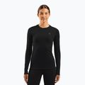 Bluza termoaktywna damska ODLO Merino 160 Bl Top Crew Neck black