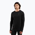 Bluza termoaktywna męska ODLO Merino 160 Bl Top Crew Neck black