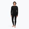 Longsleeve termoaktywny męski ODLO Merino 160 Bl Top Crew Neck black 2
