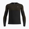 Longsleeve termoaktywny męski ODLO Fundamentals Performance Warm Bl Top Crew Neck black 5