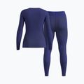 Komplet bielizny termoaktywnej damskiej ODLO Fundamentals Performance Warm skipper blue 2