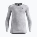 Bluza termoaktywna męska ODLO Active Warm X Pow Bl Top Crew Neck odlo silver grey