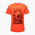 Koszulka trekkingowa męska Mammut Mountain hot red prt3 4