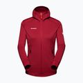 Bluza trekkingowa damska Mammut Aconcagua Light ML Hooded blood red 7
