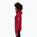 Bluza trekkingowa damska Mammut Aconcagua Light ML Hooded blood red 9