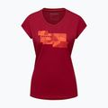 Koszulka trekkingowa damska Mammut Trovat blood red 5